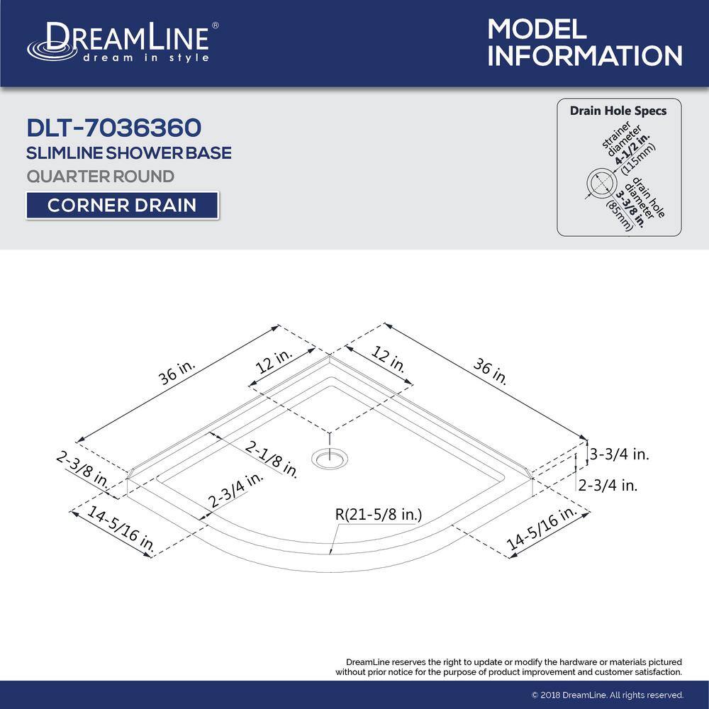 DreamLine Prime 36 in. x 76-34 in. Semi-Frameless Corner Sliding Shower Enclosure in Brushed Nickel with Base and Backwall DL-6153-04FR