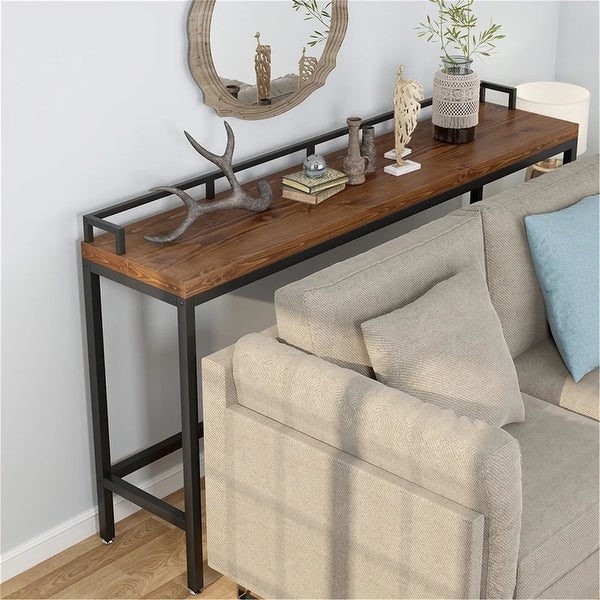 Narrow Console Table， Sofa Table Behind Couch， Hallway Entrance Table