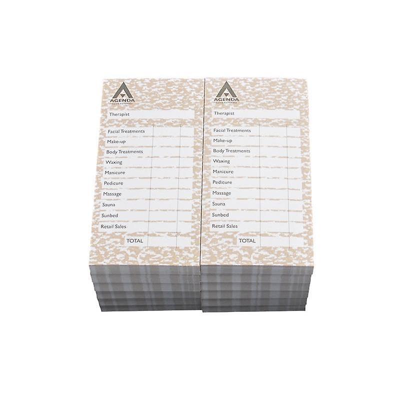 Agenda beauty check pads - assorted 12 x 100 leaf pads