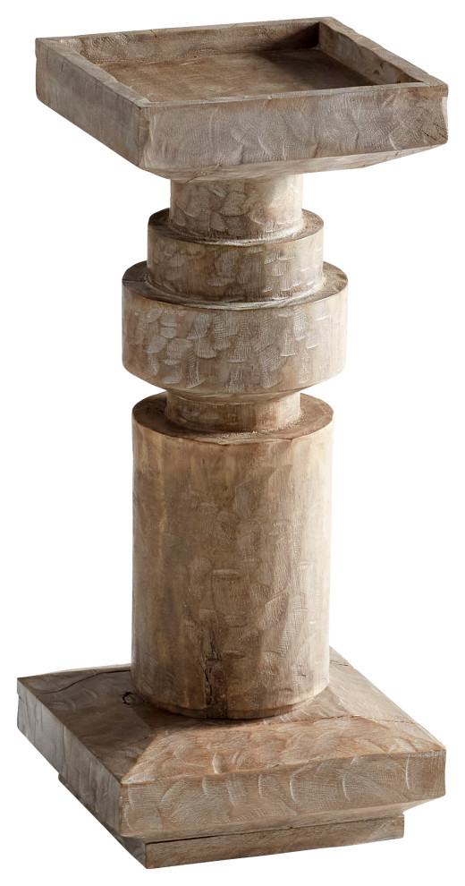 Control Sculpture  Silver Grey Smoke  Small   Farmhouse   Side Tables And End Tables   by CYAN DESIGN  Houzz