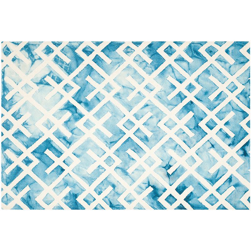 Safavieh Chaz Lattice Dip-Dyed Wool Rug