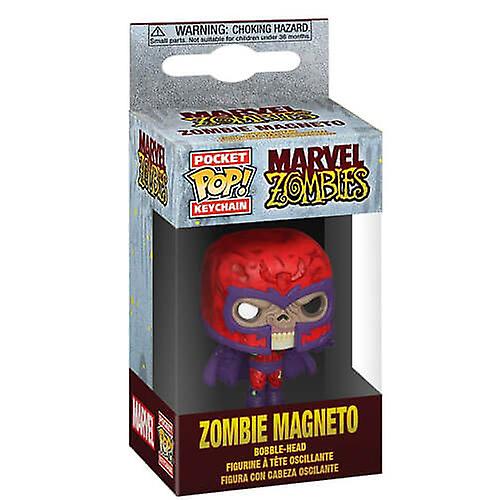 Marvel Zombies Magneto Pocket Pop! Keychain