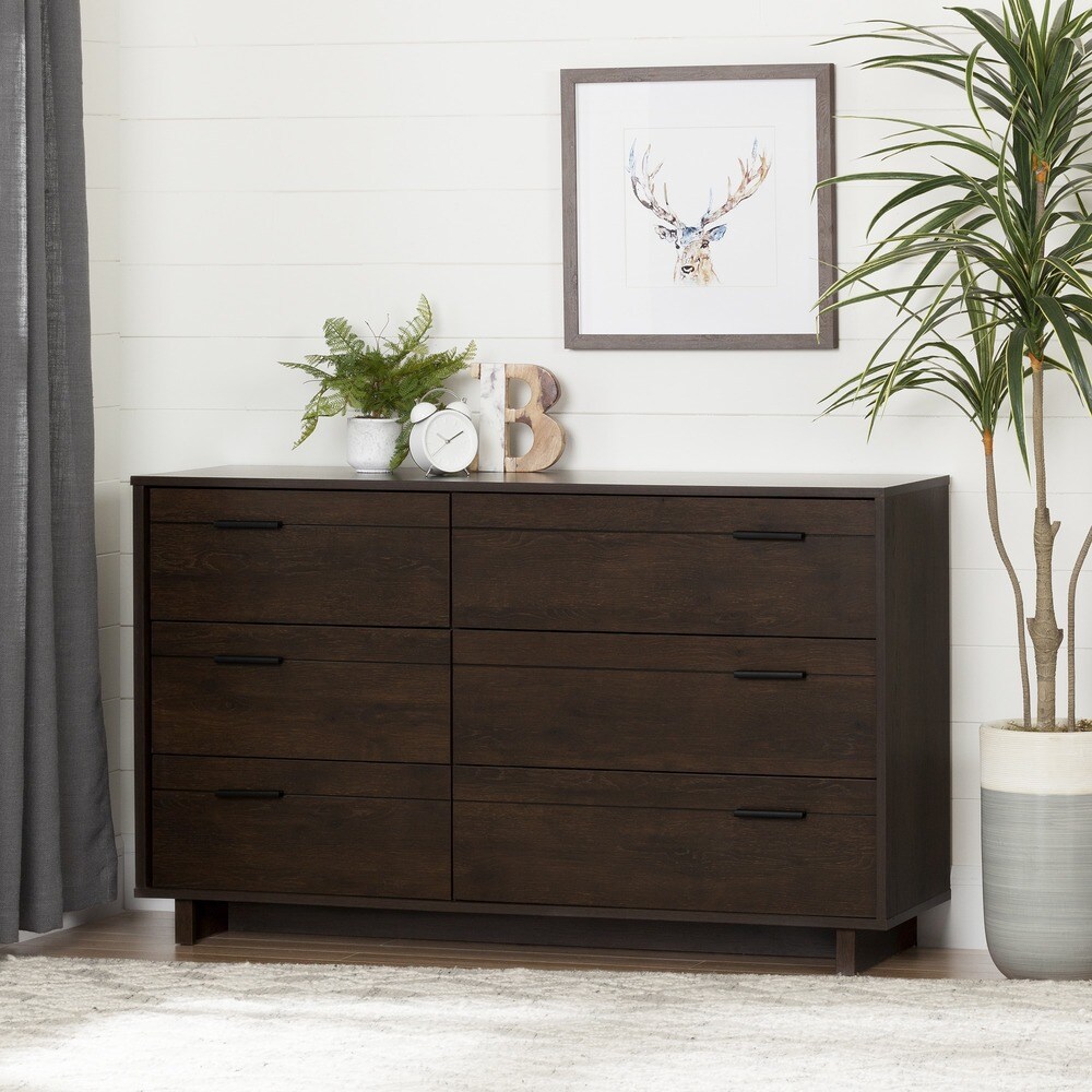 South Shore Fynn 6 Drawer Double Dresser