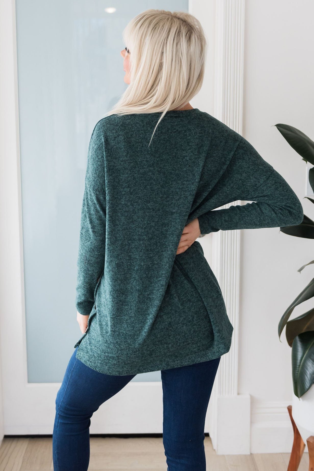 Nothing But Cozy Modest Blouse