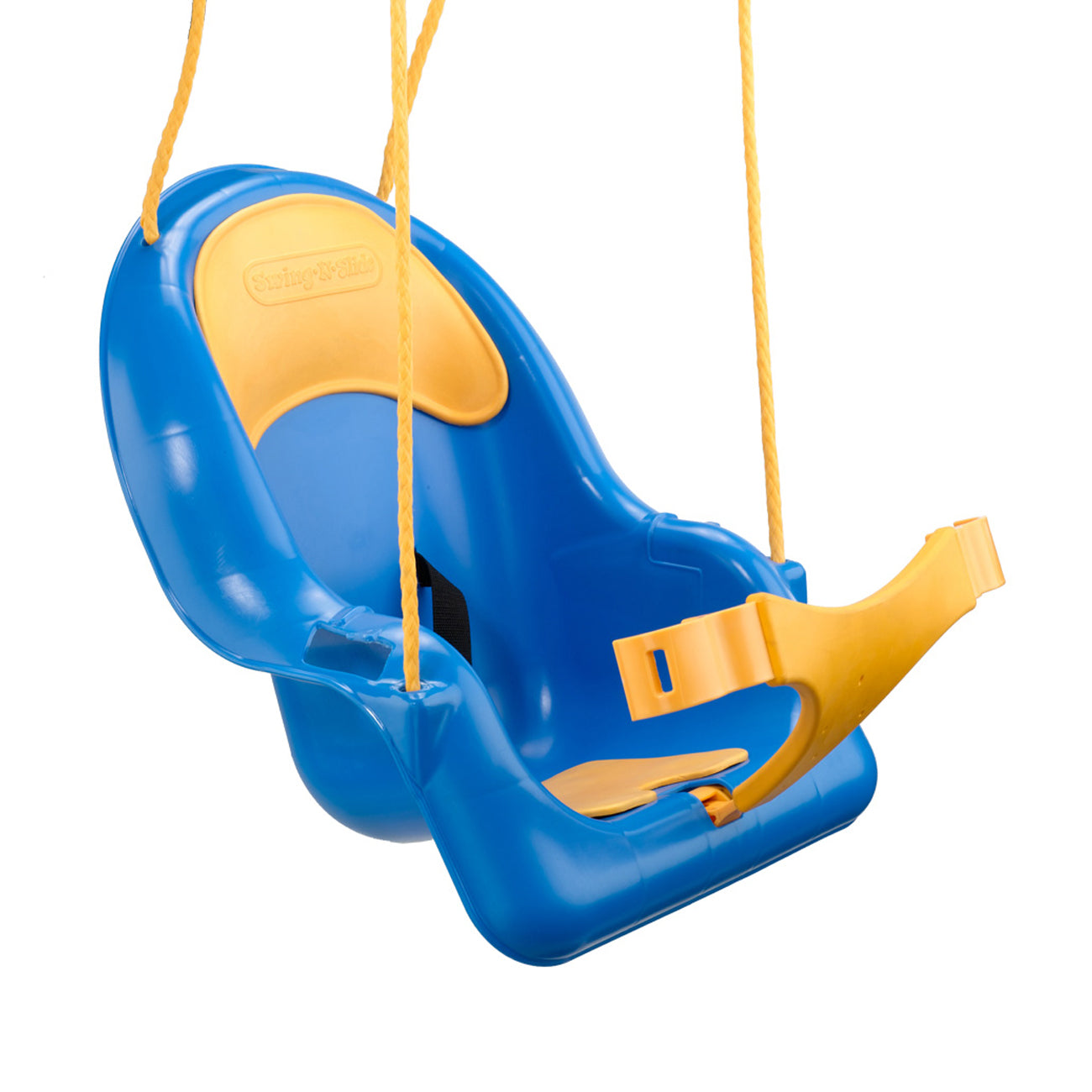 Swing-N-Slide Comfy-N-Secure Coaster Swing For Toddler With A Lap Belt