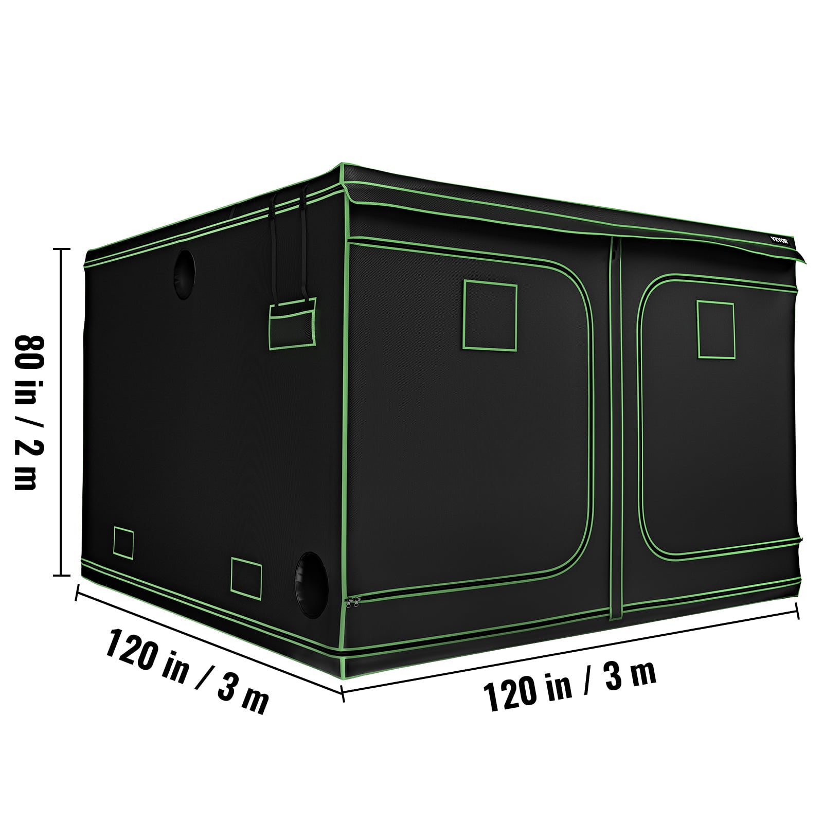 BENTISM Hydroponics Grow Tent Indoor Grow Room 120