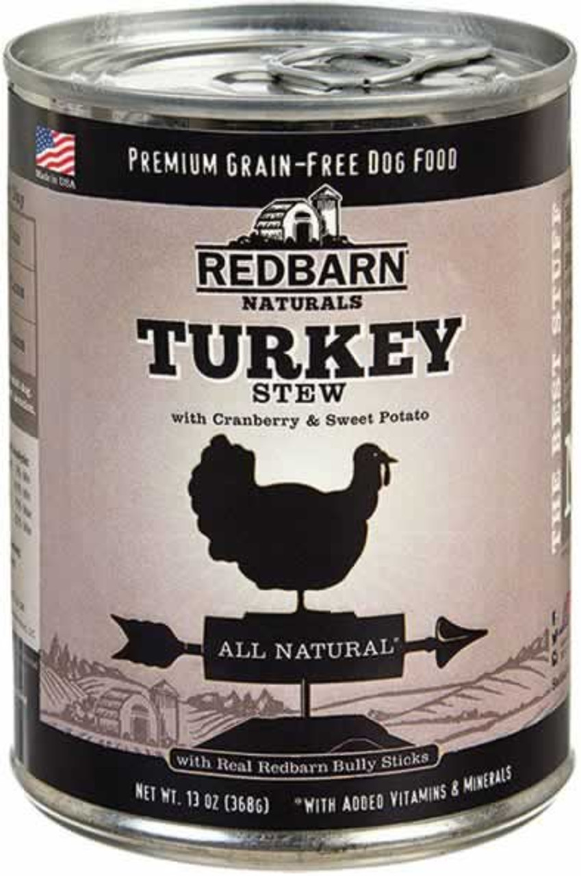 Redbarn Turkey Stew Grain Free Canned Dog Food