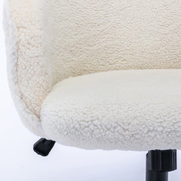 Modern Cute Accent Armchair Swivel Makeup Stool for Bedroom