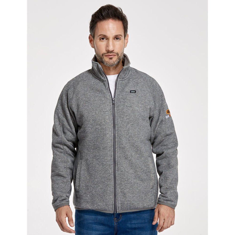 GEARWRENCH Mens Gray Heated Fleece Jacket Kit Large GMJF-02A-FG05 from GEARWRENCH