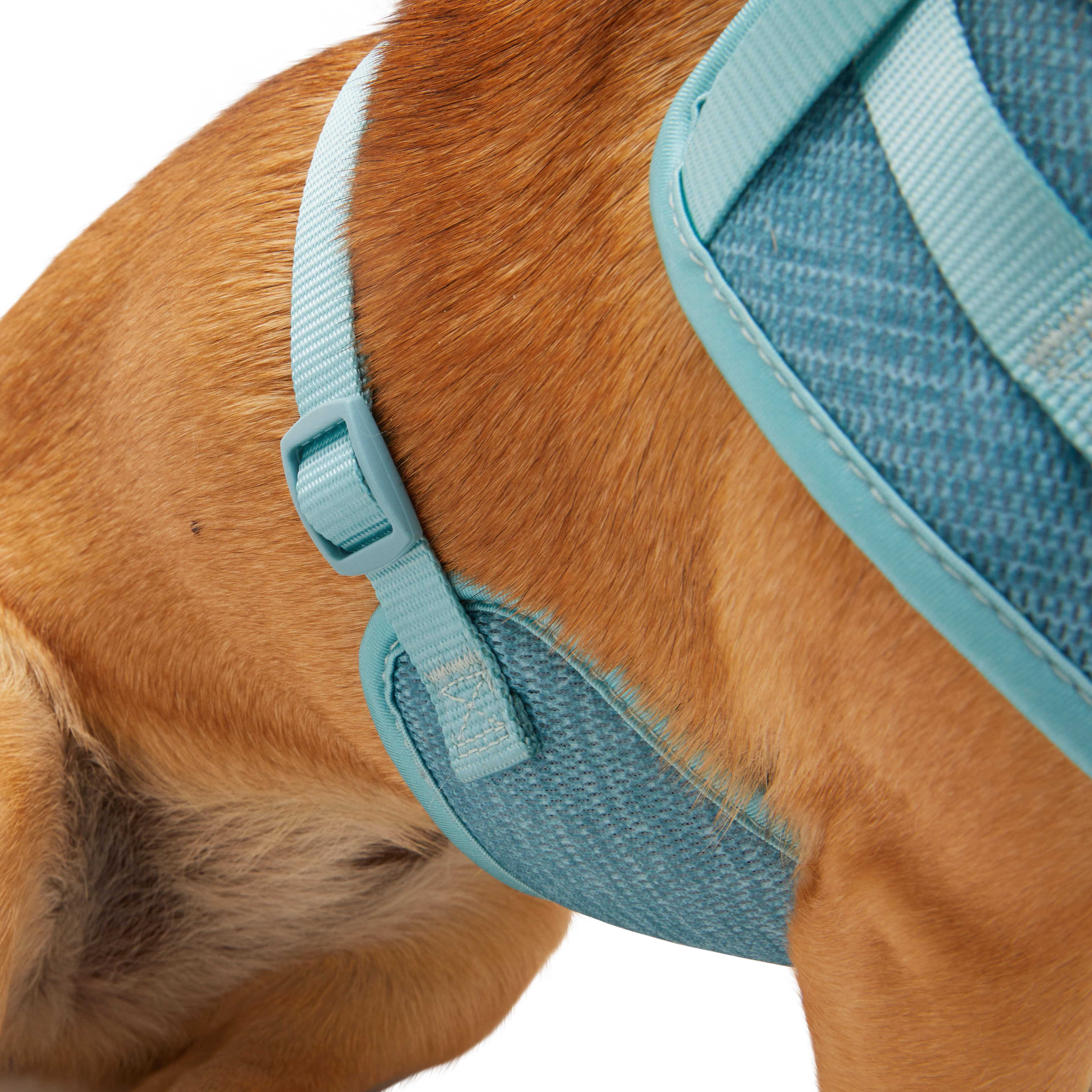 EveryYay Teal Heather Pullover Dog Harness， X-Small