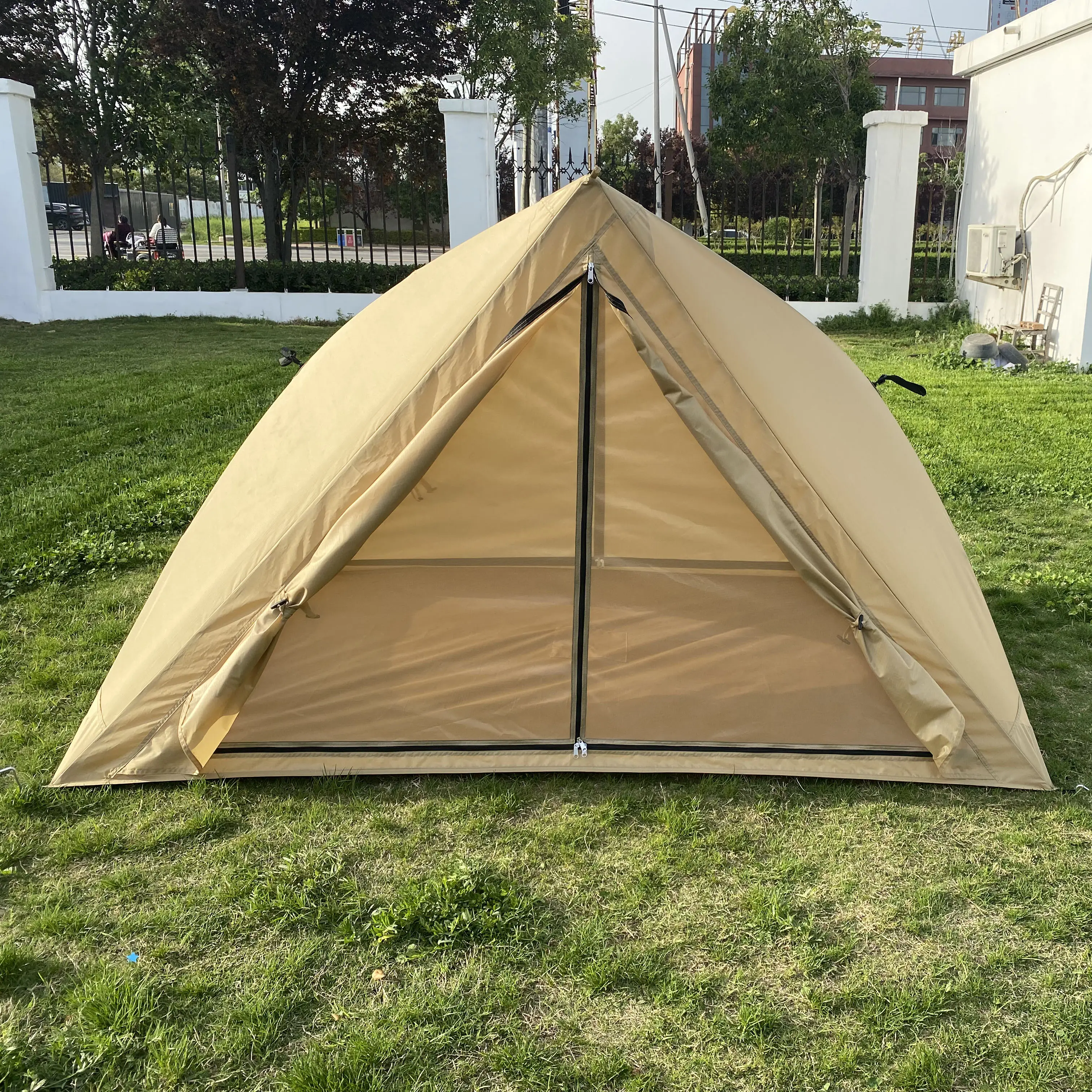 Outdoor Camping Tent with canopy  Automatic Tent Quick Open Pop up Tent with TPU Window