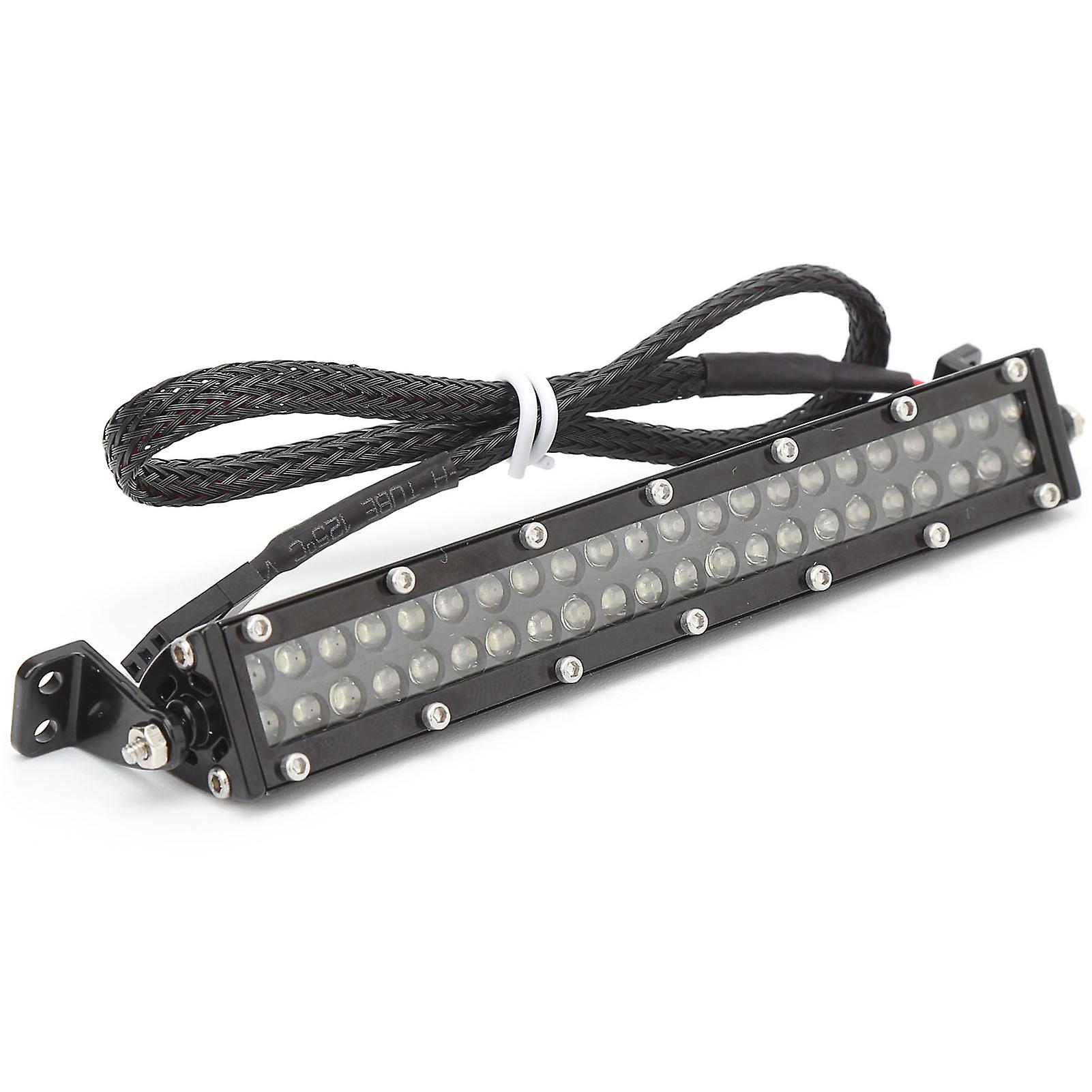 44 Led Roof Light Bright Lamp Bar Remote Control Accessory For 1/10 Rc Crawler