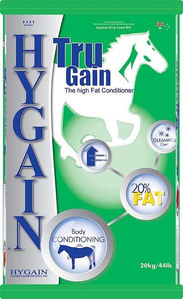 Hygain Tru Gain Horse Feed， 44-lb bag