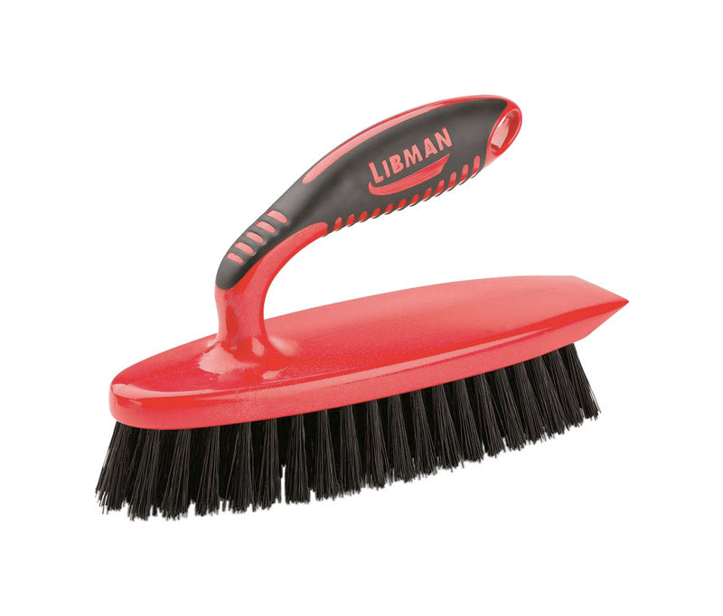 SCRUB BRUSH IRON HANDLE