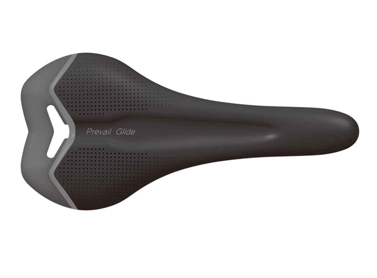 Velo Prevail Glide Saddle - 128mm - Black