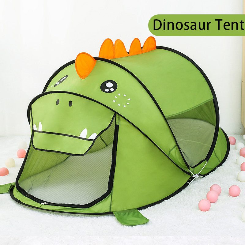 Little Bado Outdoor Indoor Pop Up Tent Dinosaur Kids Play Tent Playhouse Toys Best Gifts for Boys Girls Toddlers  6 7 8 9 10 11 12  Years Old Easter gift