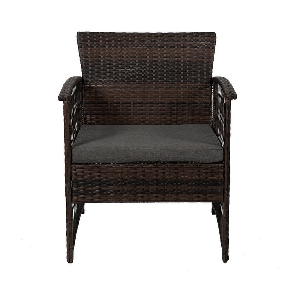 Heritage Outdoor 3piece Wicker Bistro Patio Set