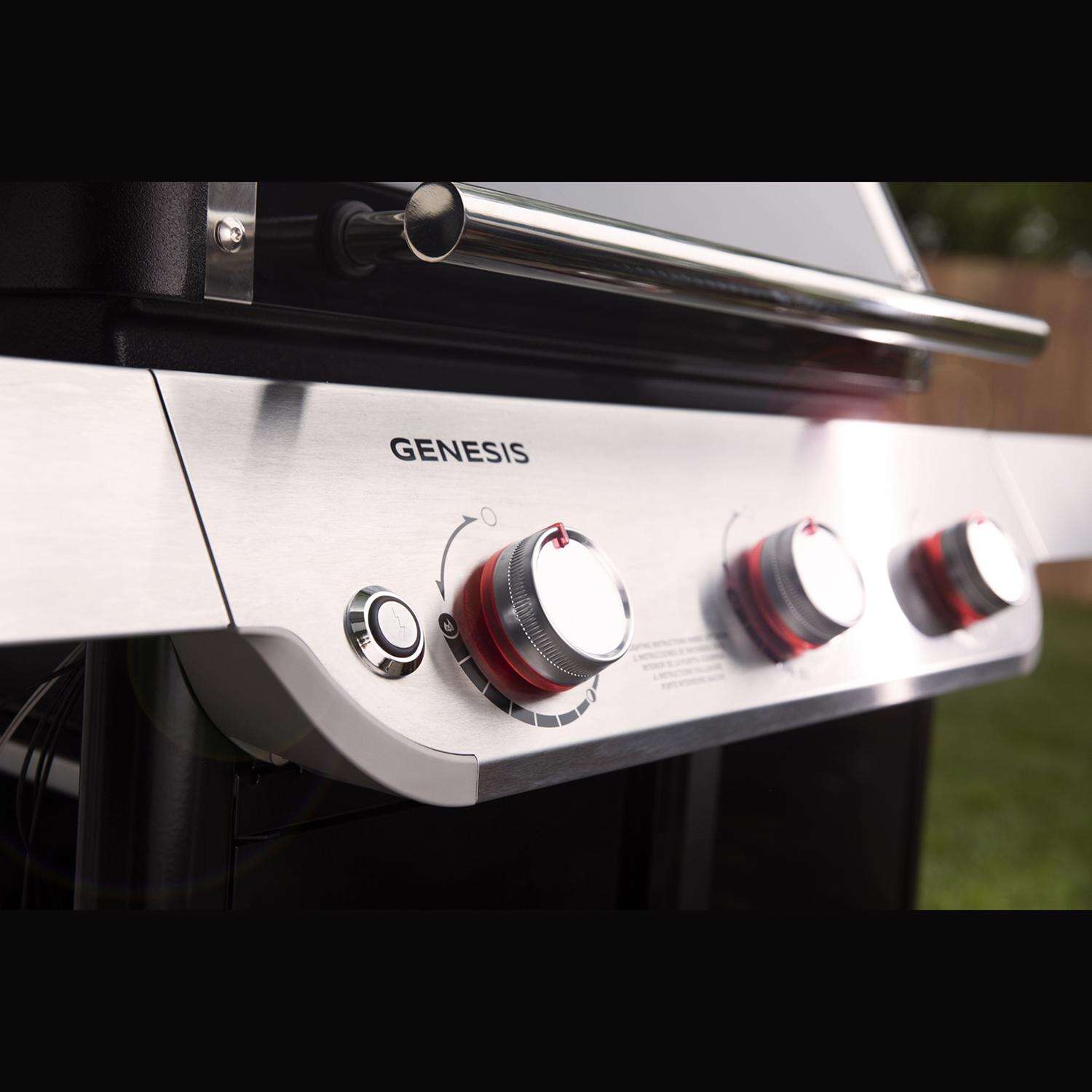 Weber Genesis E-315 3 Burner Liquid Propane Grill Black