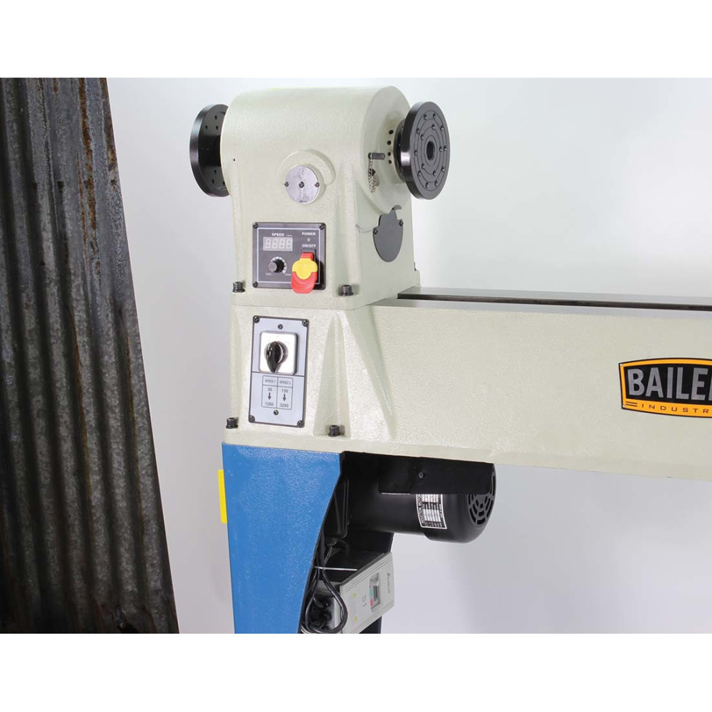 Baileigh WL-1840VS Variable Speed Wood Turning Lathe 220V 1 Phase ;