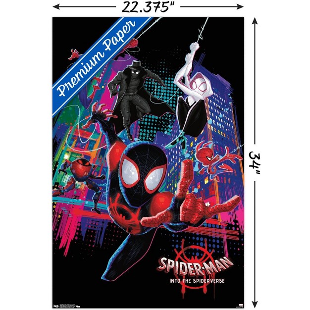 Trends International Marvel Cinematic Universe Spider man Into The Spider verse Group Unframed Wall Poster Prints