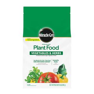 Miracle-Gro 2 lbs. Miracle Gro Water Soluble Veggie and Herb Plant Food 3003710