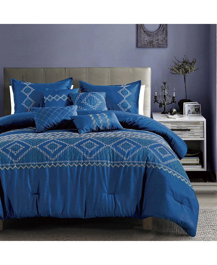 MarCielo 7 PCS Bedding Comforter Set Eshey