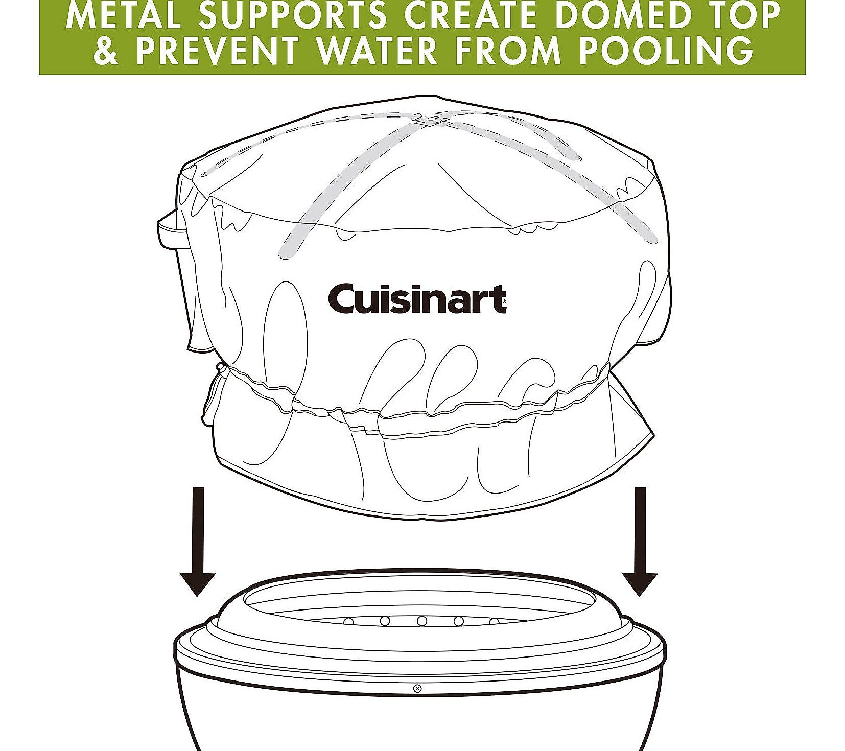 Cuisinart Cleanburn Fire Pit Cover