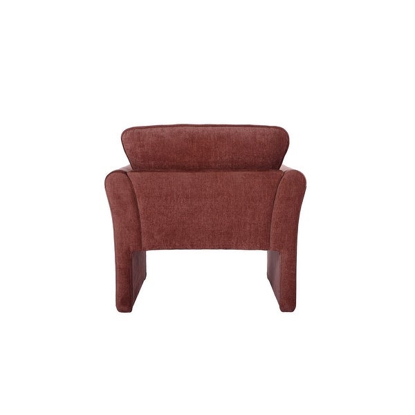 Chenille Fabric Upholstered Chair