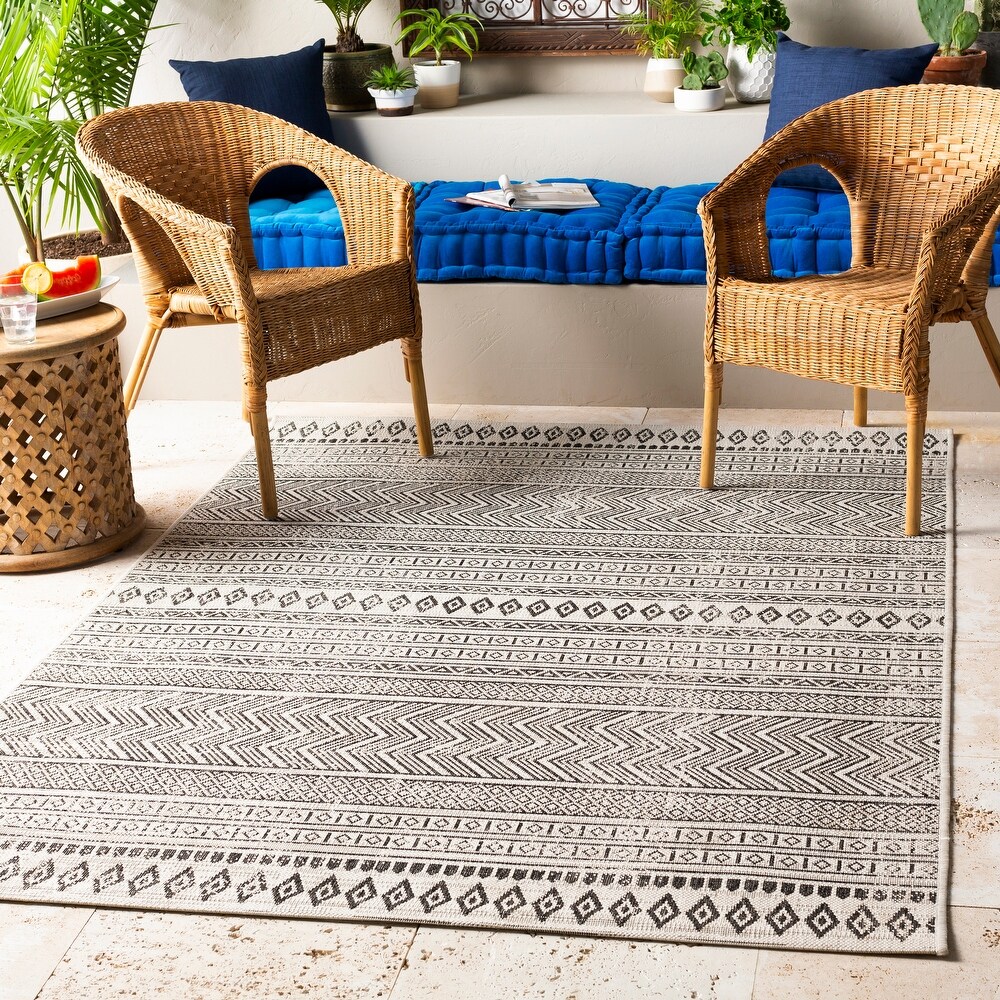 Artistic Weavers Cintia Indoor/ Outdoor Bohemian Stripe Area Rug