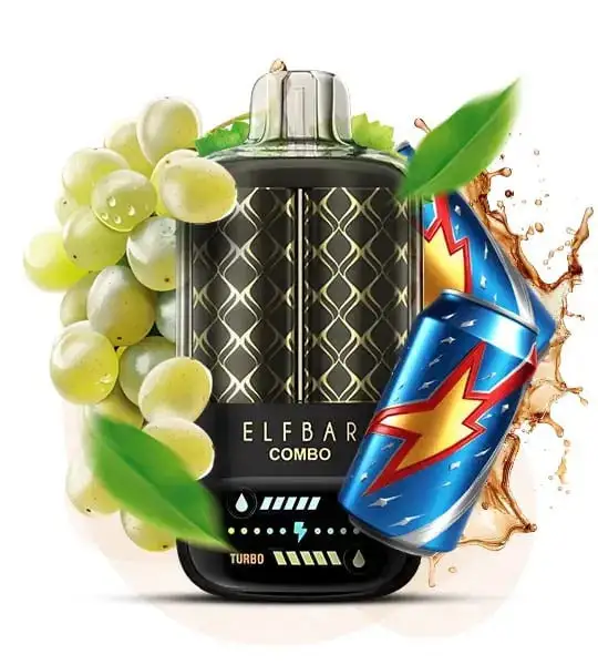 Elf Bar Combo 25000 Puffs - grape & mary drink
