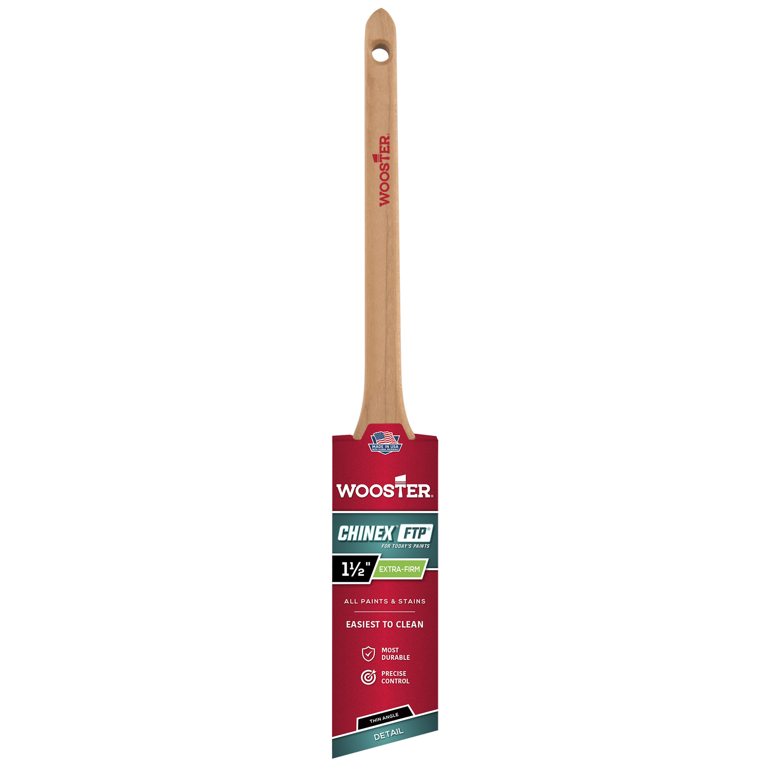 Wooster Chinex FTP 1-1/2 in. Angle Paint Brush