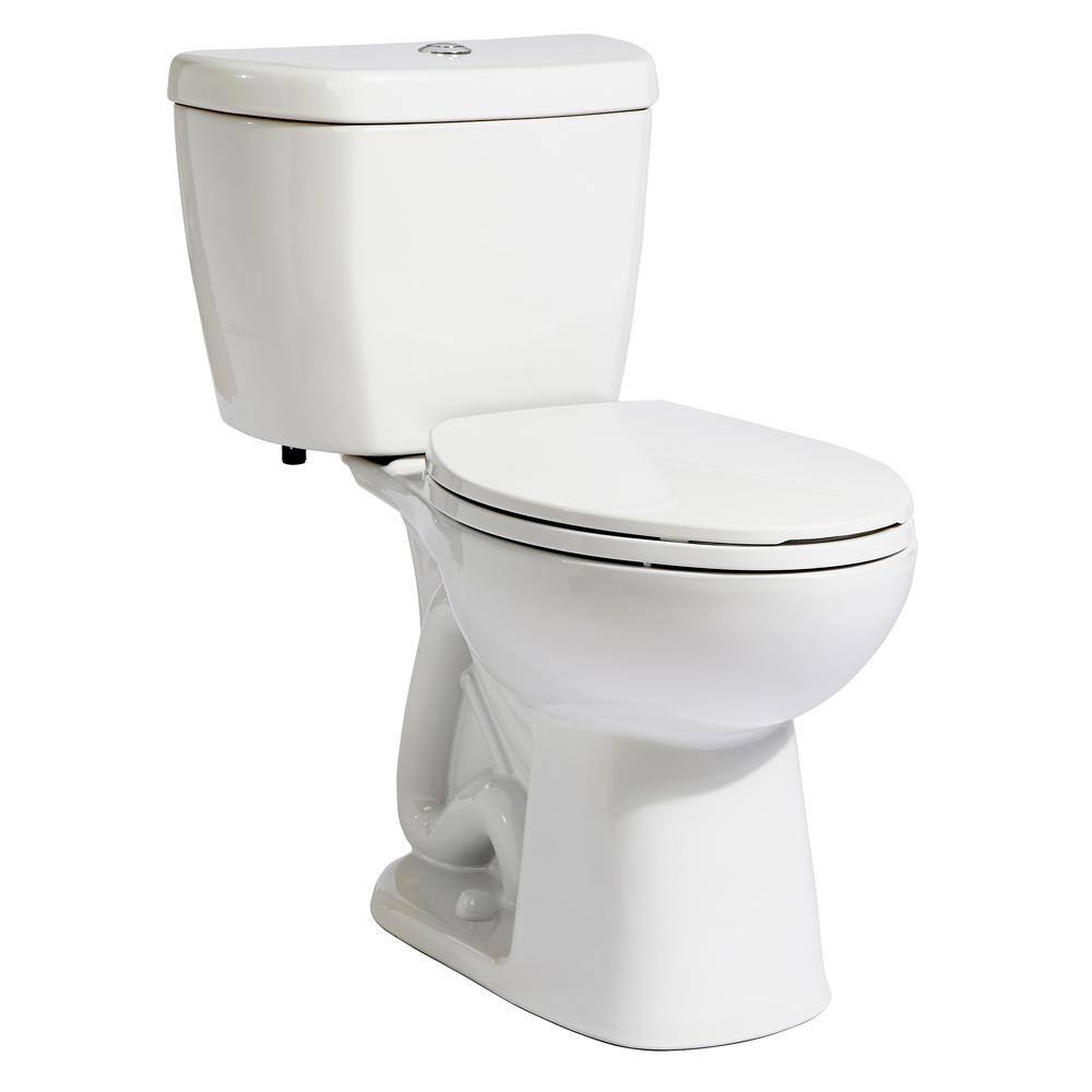 Niagara Stealth Stealth 2-piece 0.8 GPF Ultra-High-Efficiency Single Flush Elongated Toilet in White Seat Included (9-Pack) 77000WHAI1