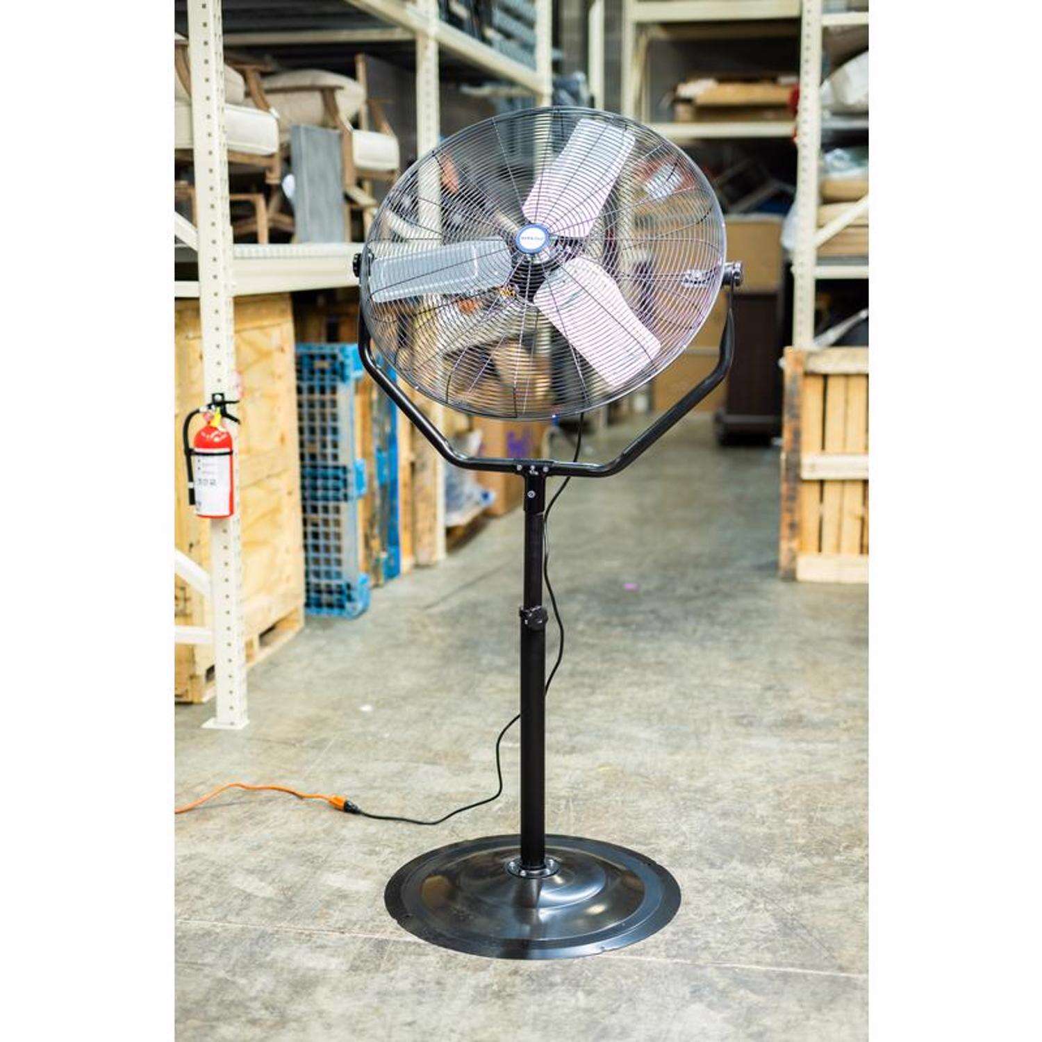 KOOL-FLO 72 in. H X 30 in. D 3 speed Pedestal Fan