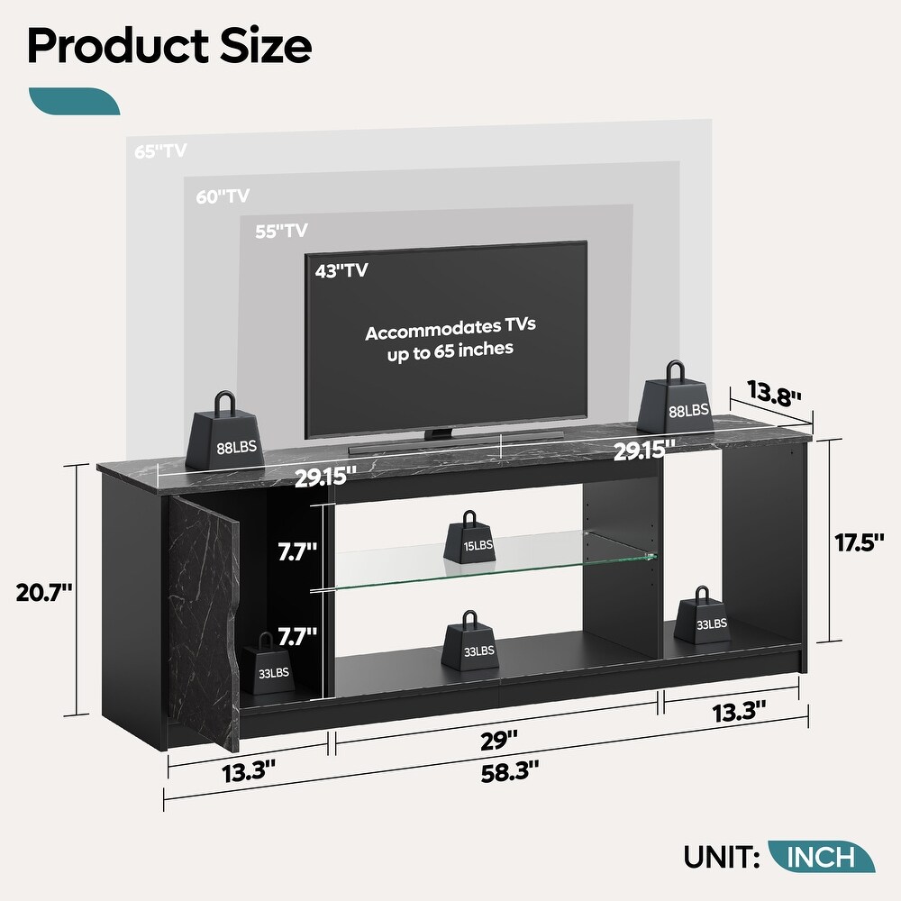 Modern TV Stand for up to 65\