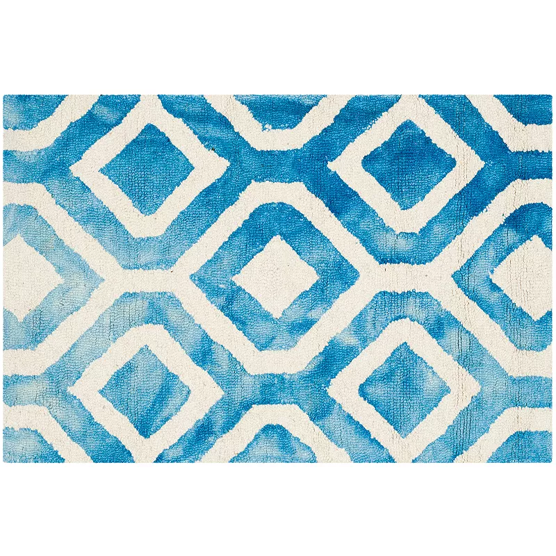 Safavieh Arlo Lattice Dip-Dyed Wool Rug