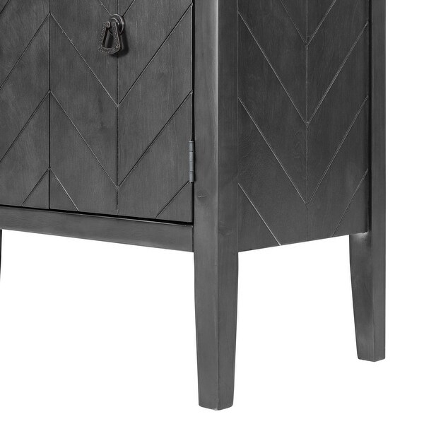 Accent Storage Cabinet with Adjustable Shelf