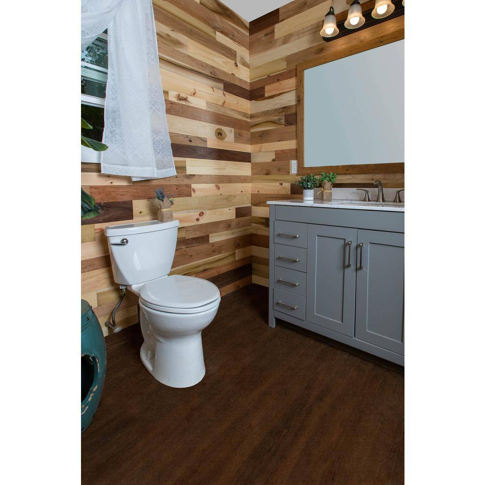 BARNLINE 516 in. x 3 in. x 46 in. Multi-Width Premium Artisan Planks (10 sq. ft.) 510694