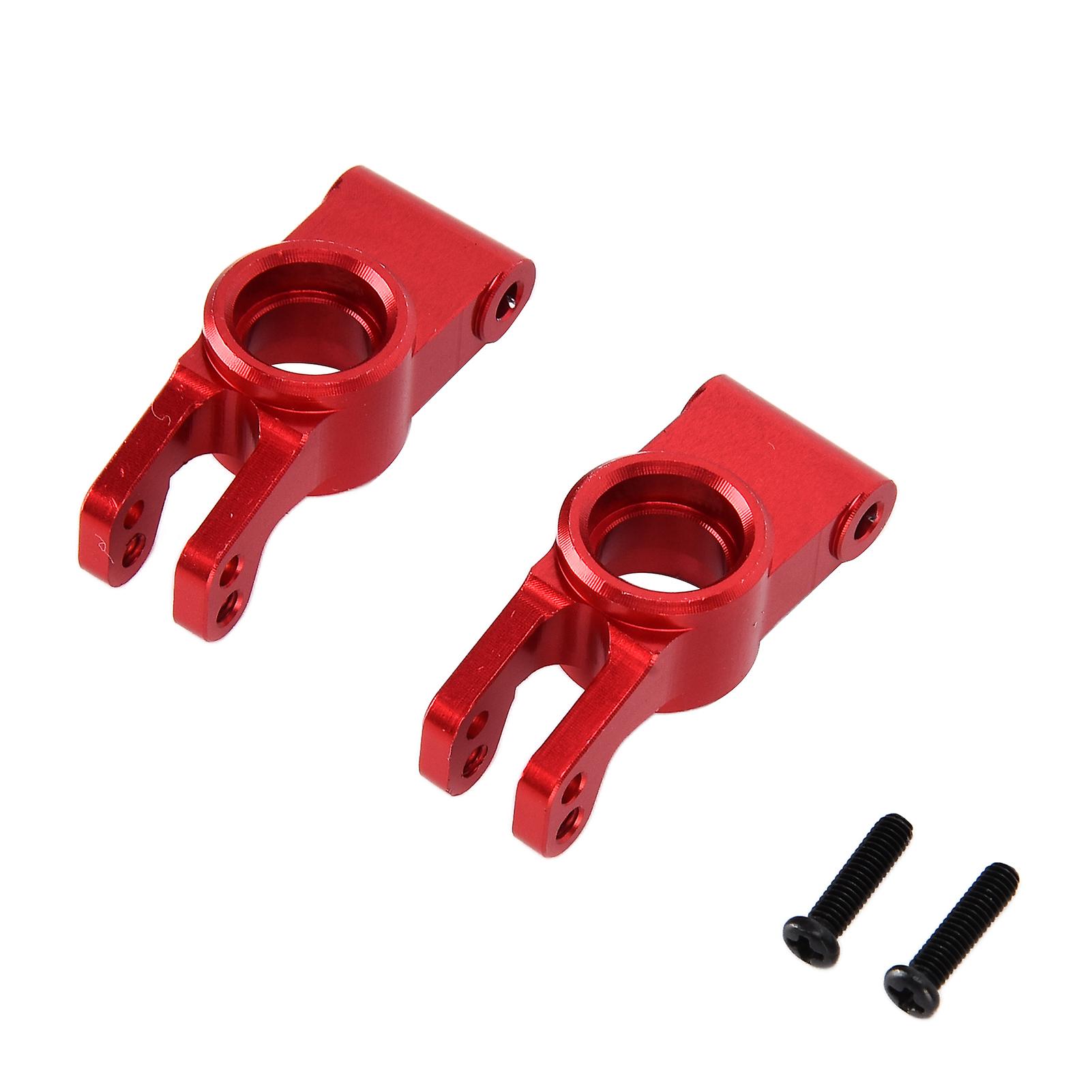 1 Pair Aluminium Alloy Metal Rc Axle Hub Rear Axle Carrier For Hbx 16889 1/16 Rc Car