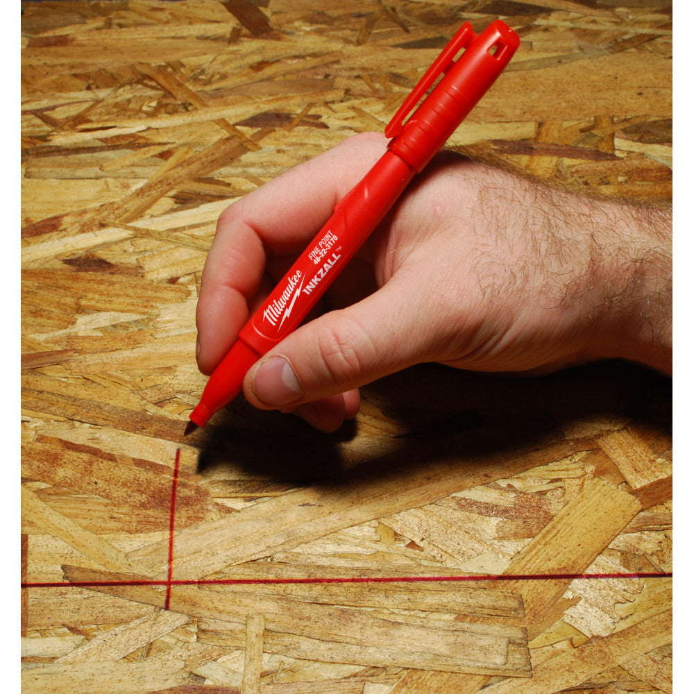 Milwaukee 48-22-3170 INKZALL Red Fine Point Markers