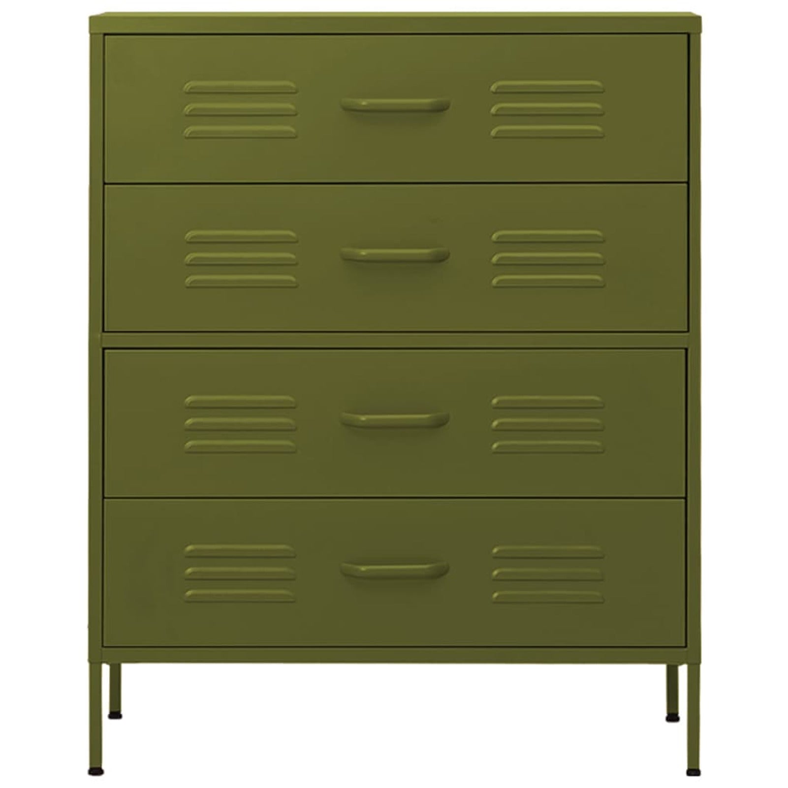 Festnight Chest of Drawers Olive Green 31.5