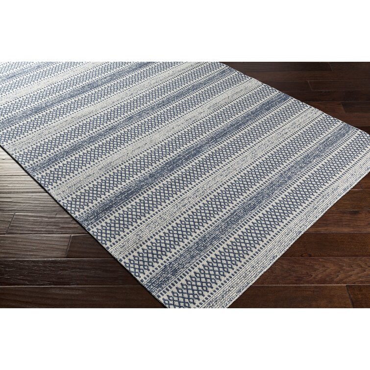 Capen Cotton Navy Blue/Ivory Rug