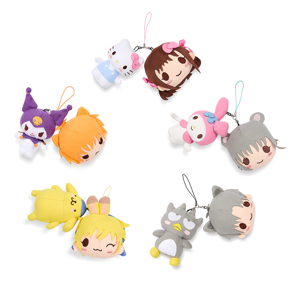 Hello Kitty® and Friends x Fruits Basket - Screen Wipe Plush Charm 2-Packs (PRE-ORDER)