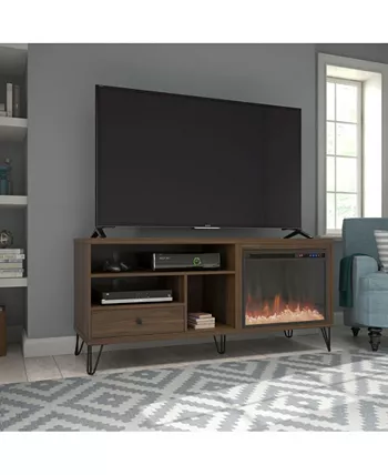 A Design Studio Maxwell Fireplace Tv Stand For Tvs Up To 65