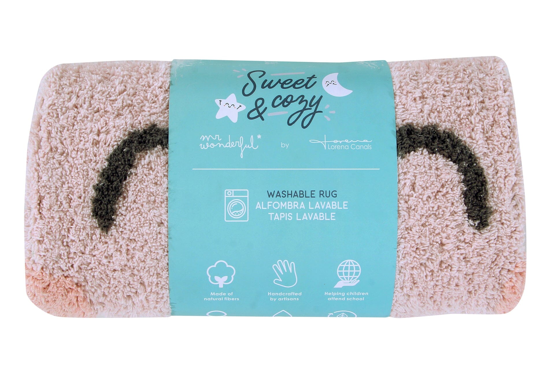 Lorena Canals Washable Rug - Happy Heart