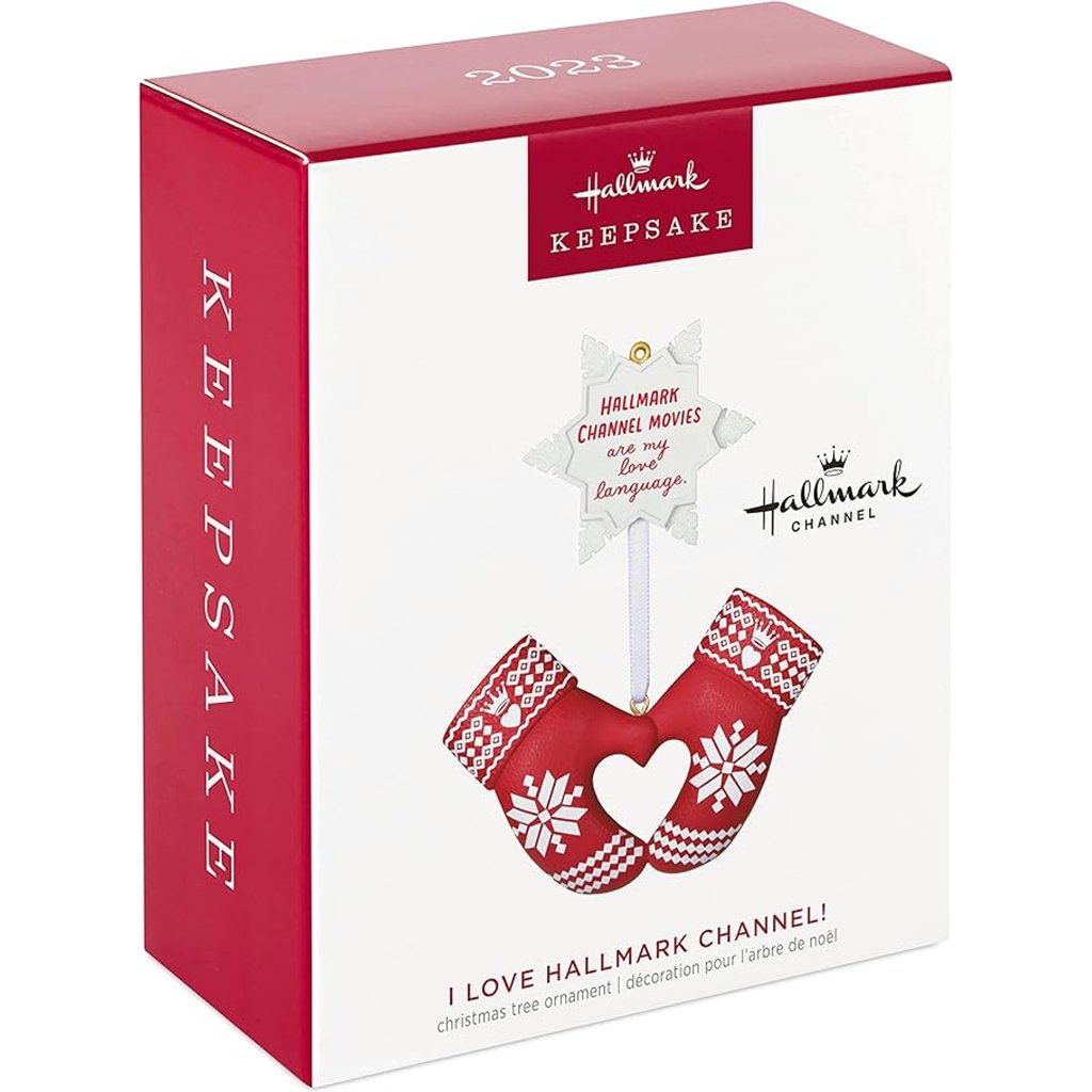 Hallmark  2023 Keepsake Ornament I Love Hallmark Channel!