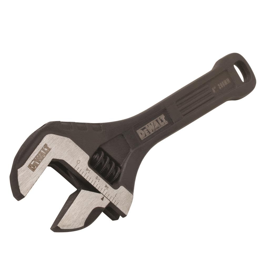 DEWALT 8 In. All-Steel Adjustable Wrench DWHT80267 from DEWALT