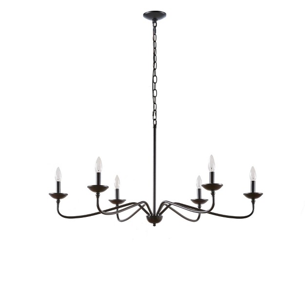 Brighton Chandelier Matte Black