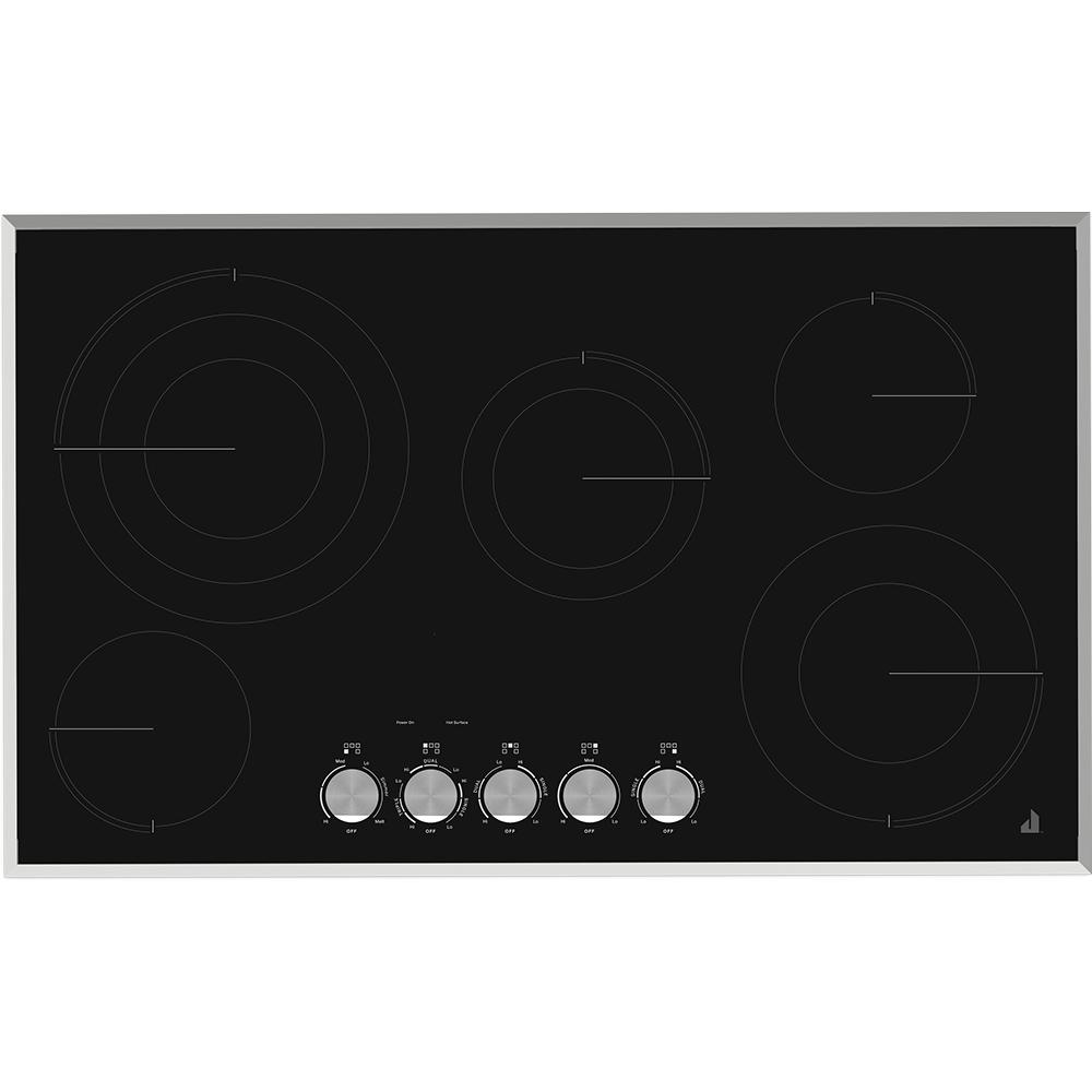 JennAir 36-inch Built-in Electric Cooktop with Dual-Choice�Element JEC3536HS