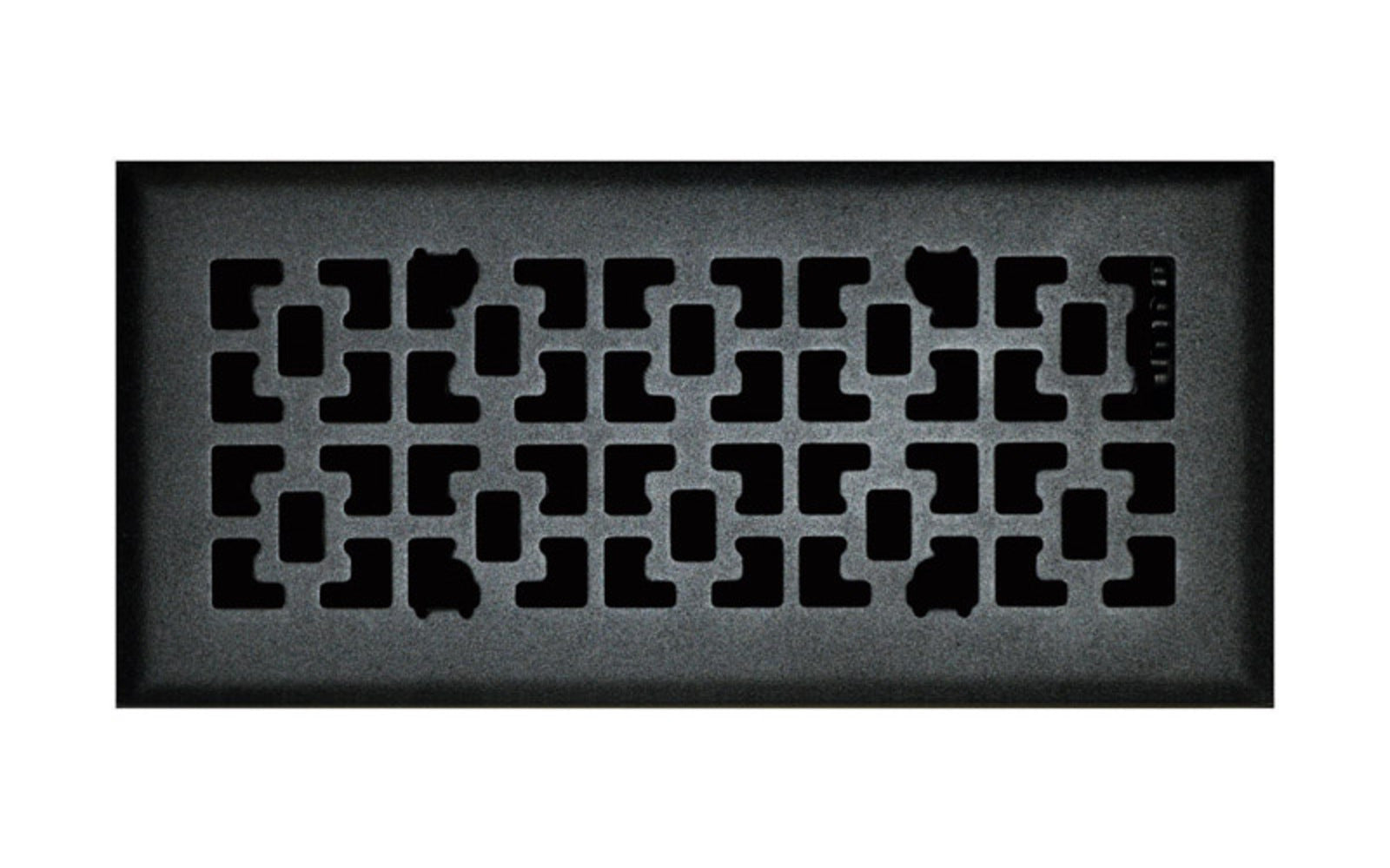 FLOOR REGISTER 4X10 BLK