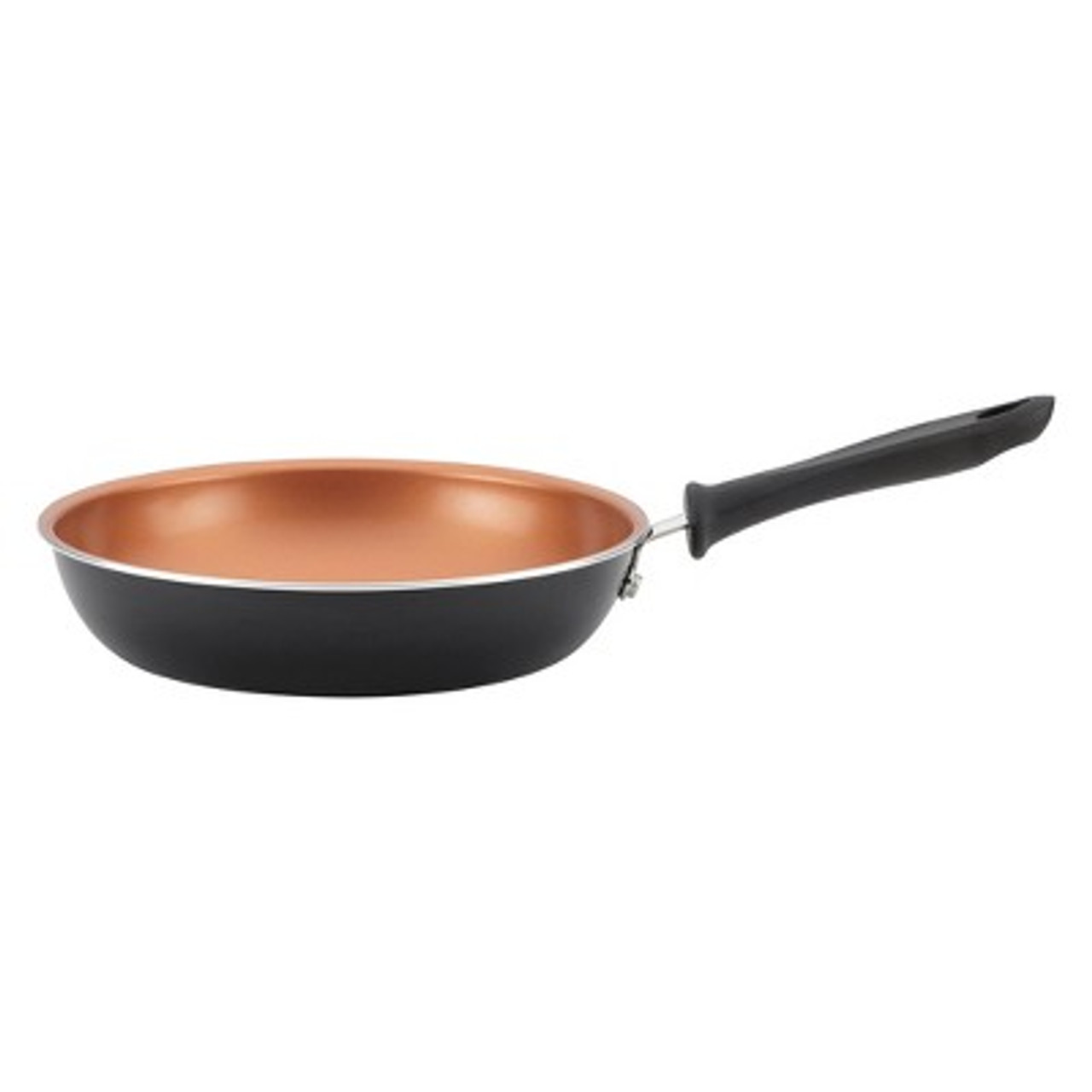 Farberware Pro 14pc Copper Ceramic Nonstick Cookware Set Black